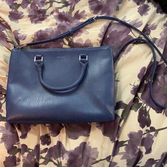Matt & Nat Blue Purse - Picture 1 of 4